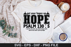 Bible Verse SVG Design - Faith it does not make things easy Product Image 3