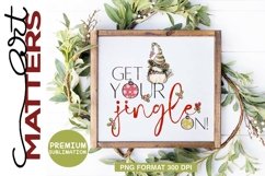 Get your jingle on! - 300 DPI - Hand !Painted Product Image 1