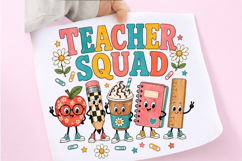 Back to School Sublimation Design,Teacher Typography Product Image 3
