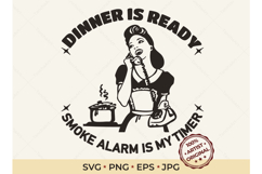 Retro Housewife SVG Funny Kitchen Product Image 1