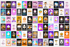 Halloween Card Bundle. Halloween Card Printable Product Image 2
