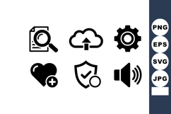 Data security cloud upload settings heart health volume cont Product Image 1