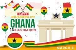 13 Ghana Independence Day Illustration Product Image 1