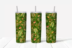 Autumn tumbler ,20 oz skinny tumbler sublimation Product Image 2