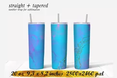 Alcoholic ink tumbler,20 oz skinny tumbler sublimation Product Image 1