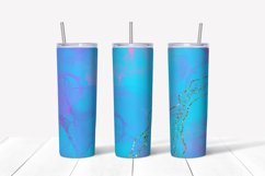 Alcoholic ink tumbler,20 oz skinny tumbler sublimation Product Image 3