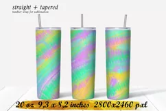 Tie Dye tumbler,abstract tumbler,20oz skinny tumbler Product Image 1