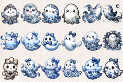 Cute Halloween clipart BUNDLE | Coquette bows shirt designs Product Image 5