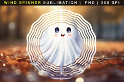 Halloween Wind Spinner Sublimation Product Image 1