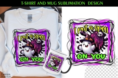 Cute Spooky Ghost |Funny Halloween Quotes T Shirt and Mug Product Image 1