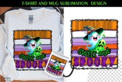 Cute Spooky Ghost |Funny Halloween Quotes T Shirt and Mug Product Image 1