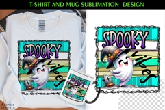 Cute Spooky Ghost |Funny Halloween Quotes T Shirt and Mug Product Image 1