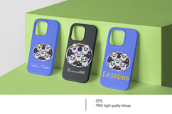 Cute and spooky ghost characters perfect for Halloween Product Image 1
