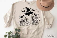 Halloween SVG Halloween Scene SVG Funny Halloween Ghost SVG Product Image 8