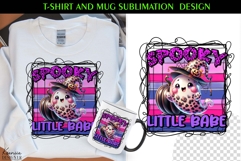 Cute Spooky Ghost |Funny Halloween Quotes T Shirt and Mug Product Image 1