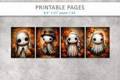 cute ghost pages, halloween art Product Image 2