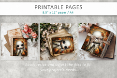 cute ghost pages, halloween art Product Image 6