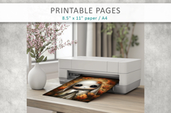 cute ghost pages, halloween art Product Image 7
