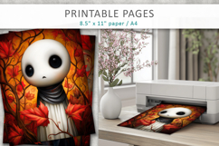 cute ghost pages, Halloween journal Product Image 3