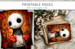cute ghost pages, Halloween journal Product Image 4