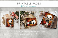 cute ghost pages, Halloween journal Product Image 7