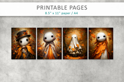 ghost illustrations, halloween crafts Product Image 2
