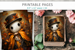 ghost illustrations, halloween crafts Product Image 3