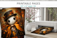 ghost illustrations, halloween crafts Product Image 4