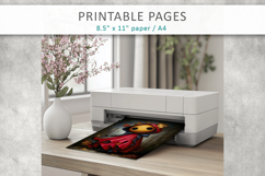cute ghost illustrations, printable ghost art Product Image 5