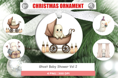 Ornament Ghost Baby Shower Product Image 1