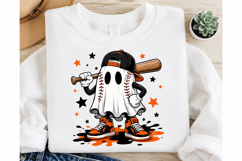 Ghost Baseball PNG sublimation Product Image 3
