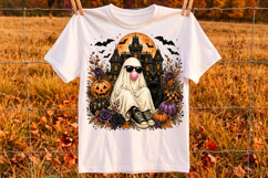 Ghost Blowing Bubble Gum PNG, Girly Halloween Ghost Design Product Image 2