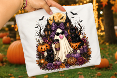 Ghost Blowing Bubble Gum PNG, Girly Halloween Ghost PNG Product Image 3