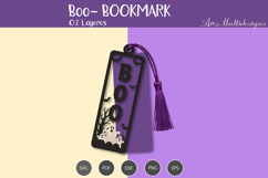 Boo Bookmark Template Product Image 2