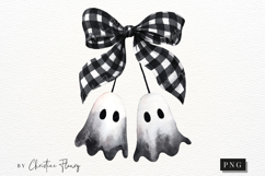 Ghost Cherry Halloween PNG Product Image 4