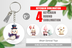 Keychain Ghost Carnival Toys Product Image 1