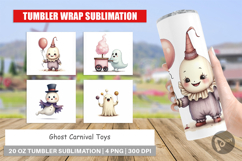 Tumbler Ghost Carnival Toys Product Image 1