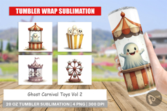 Tumbler Ghost Carnival Toys Product Image 1