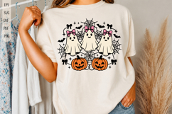Ghost Coquette Bow PNG,Halloween Coquette PNG Product Image 2