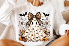 Ghost Coquette PNG, Ghost Halloween Png Product Image 2