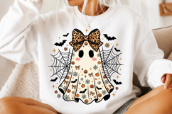 Ghost Coquette PNG, Ghost Halloween Png Product Image 2