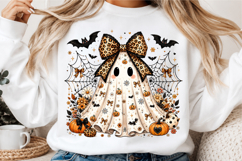 Ghost Coquette PNG, Ghost Halloween Png Product Image 3