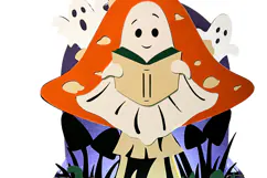 Cute Halloween Ghost 3D Shadow Box SVG Cutting File Product Image 4