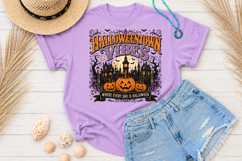 Ghost Diner Sublimation Design, Retro Halloween PNG Product Image 3