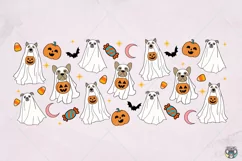 Ghost Libbey Glass Svg, Halloween Glass Wrap svg, Halloween Product Image 2