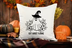 Spooky Season Svg, Ghost Svg, Halloween Svg, Floral Ghost Product Image 5
