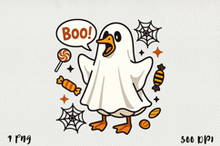 Funny Halloween PNG | Sublimation Design. Product Image 1
