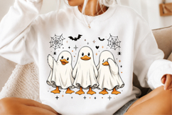 Ghost Goose PNG, Halloween Sublimation Design Product Image 2