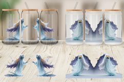 Ghost Halloween Glass Can Wraps Product Image 3