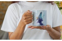 Ghost Halloween | Mug sublimation design Product Image 2